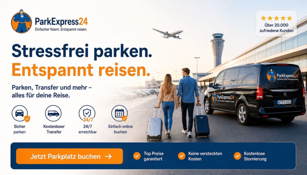 Parking Am Flughafen Sicher & Günstig Parken